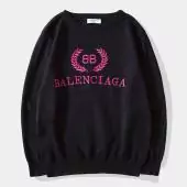 balenciaga pull logo knit sweater hommes femmes un716381